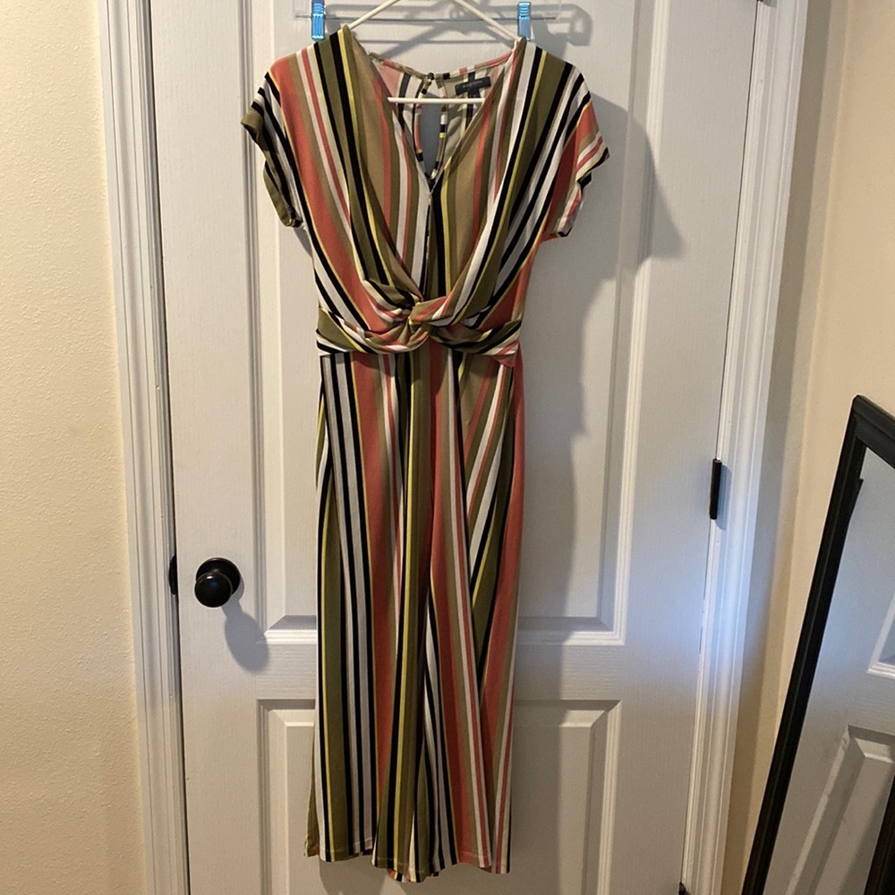 Striped romper